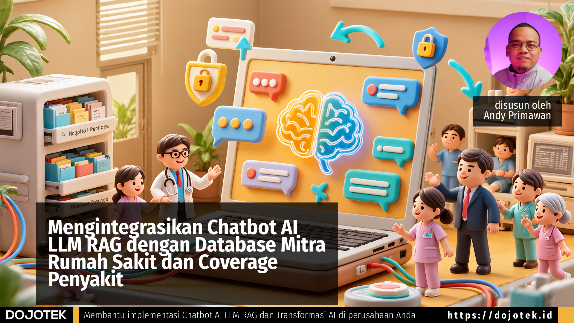 Mengintegrasikan Chatbot AI LLM RAG dengan Database Mitra Rumah Sakit ...
