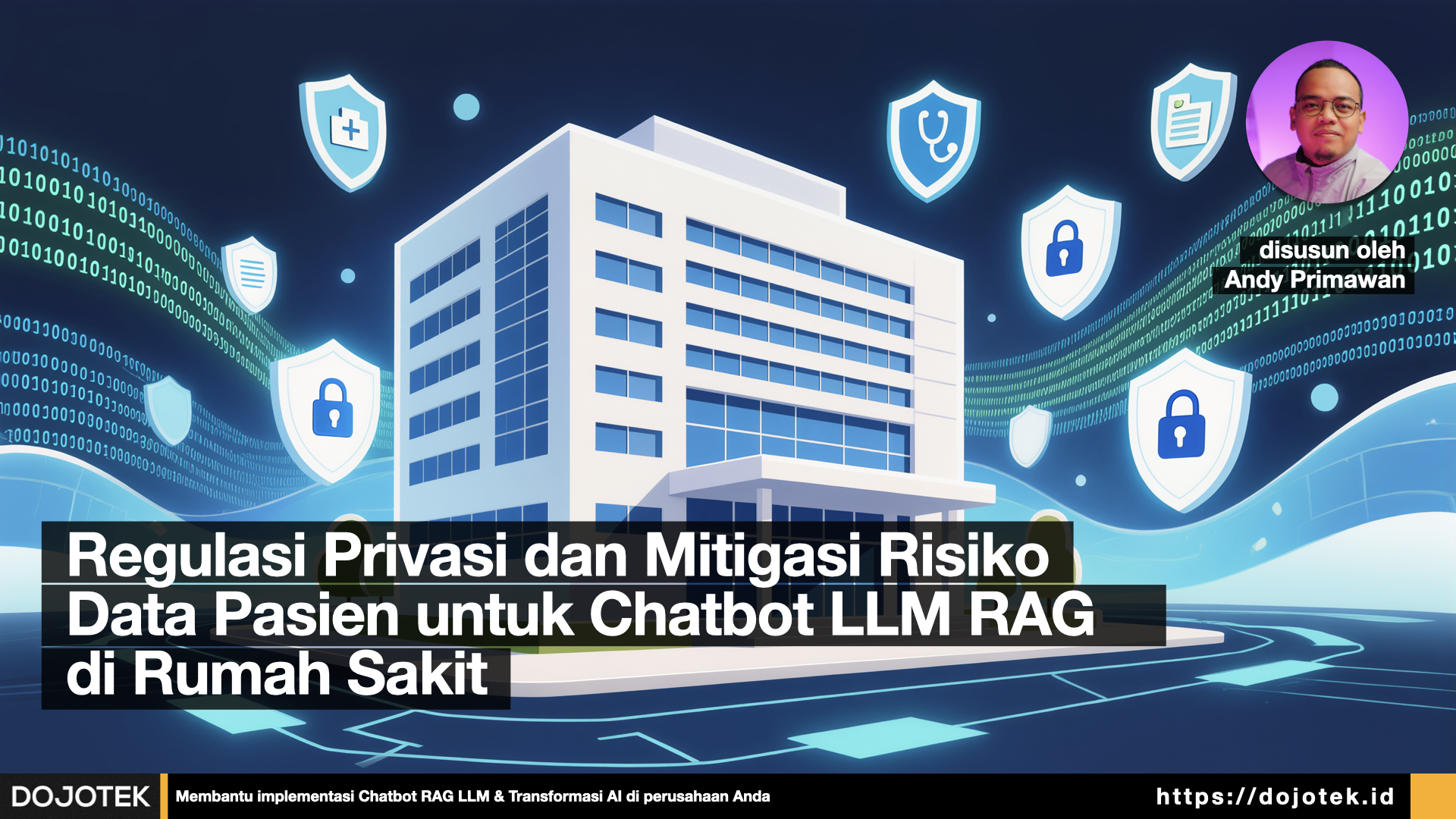 Regulasi Privasi dan Mitigasi Risiko Data Pasien Chatbot LLM RAG di Rumah Sakit