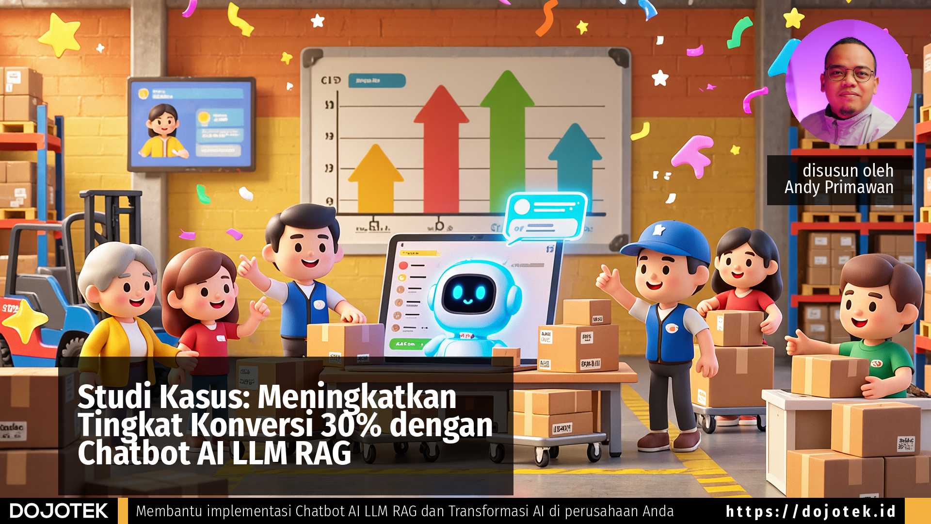 Studi Kasus: Meningkatkan Tingkat Konversi 30% dengan Chatbot AI LLM RAG