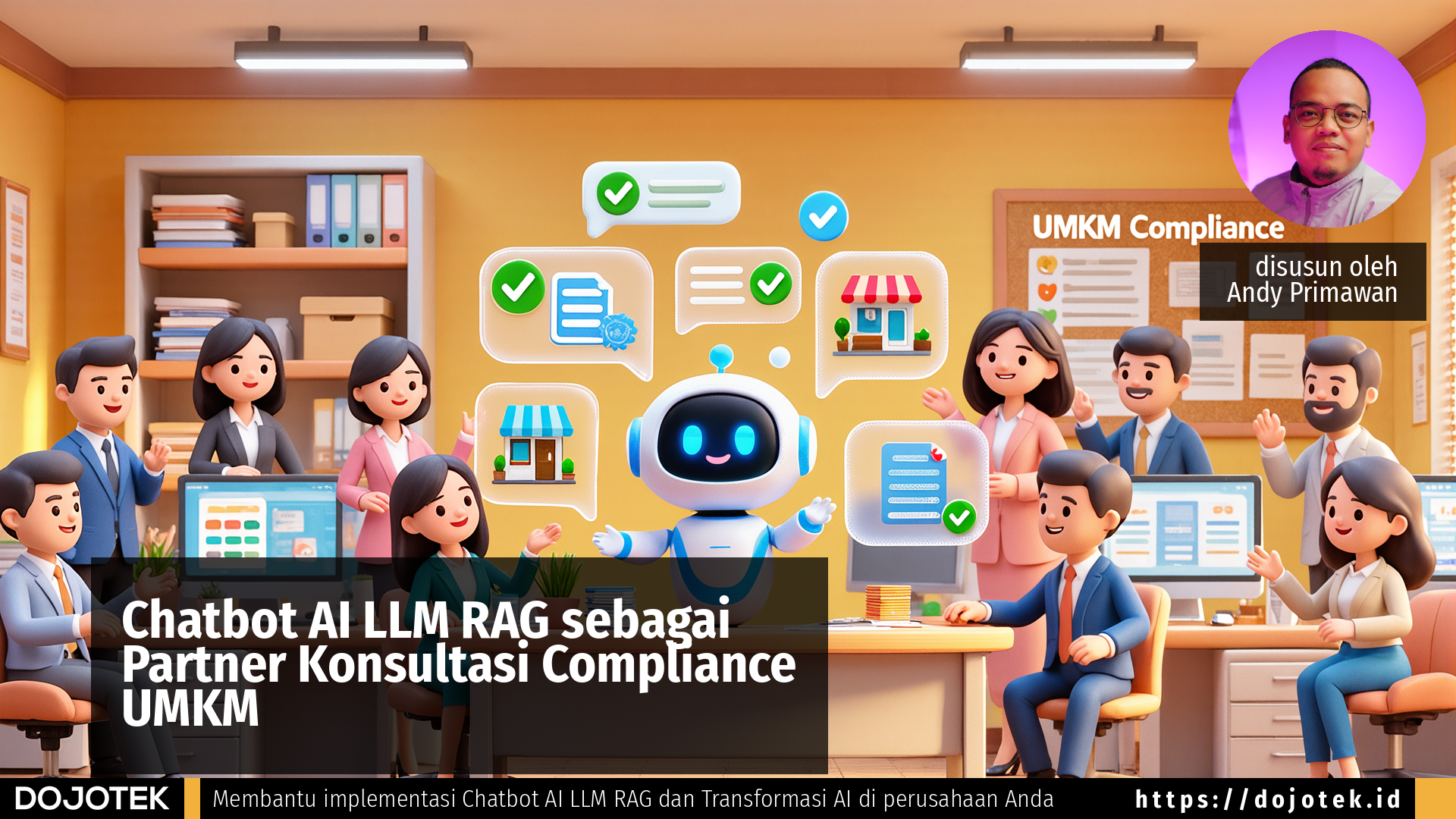 Chatbot AI LLM RAG sebagai Partner Konsultasi Compliance UMKM