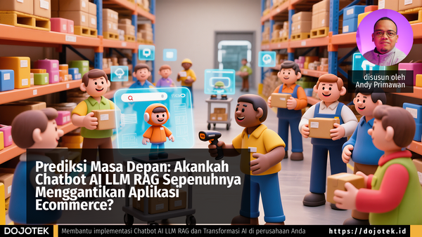 Prediksi Masa Depan: Akankah Chatbot AI LLM RAG Sepenuhnya Menggantikan Aplikasi Ecommerce?