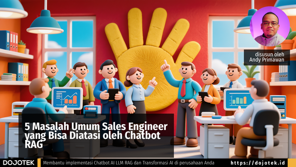 5 Masalah Umum Sales Engineer yang Bisa Diatasi oleh Chatbot RAG