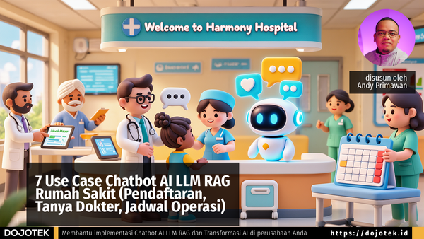 7 Use Case Chatbot AI LLM RAG Rumah Sakit (Pendaftaran, Tanya Dokter, Jadwal Operasi)