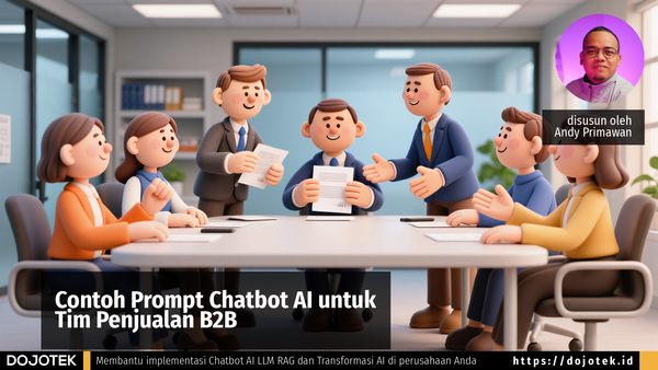 Contoh Prompt Chatbot AI untuk Tim Penjualan B2B