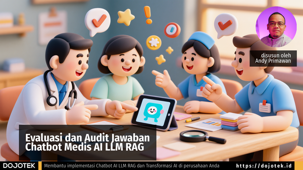 Evaluasi dan Audit Jawaban Chatbot Medis AI LLM RAG