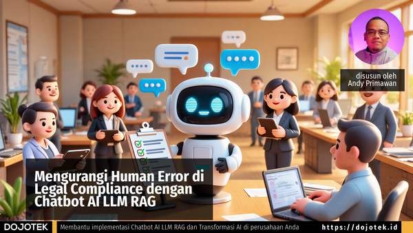 Mengurangi Human Error di Legal Compliance dengan Chatbot AI LLM RAG