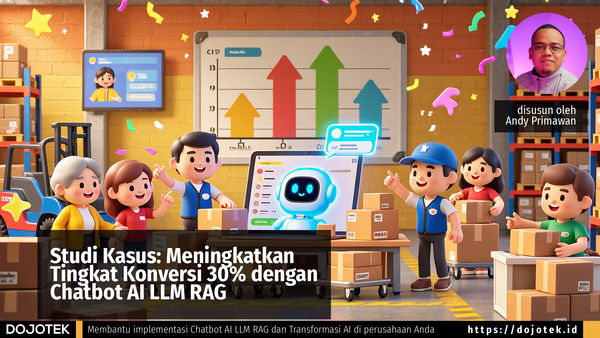 Studi Kasus: Meningkatkan Tingkat Konversi 30% dengan Chatbot AI LLM RAG