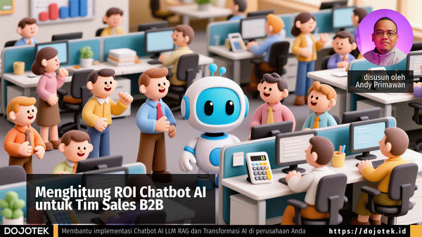 Menghitung ROI Chatbot AI LLM RAG untuk Tim Sales B2B