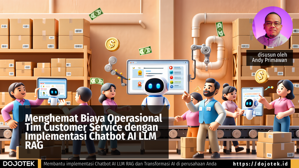 Menghemat Biaya Operasional Tim Customer Service dengan Implementasi Chatbot AI LLM RAG