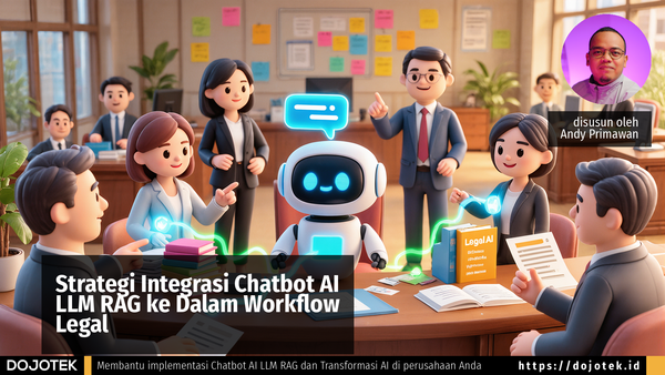 Strategi Integrasi Chatbot AI LLM RAG ke Dalam Workflow Legal