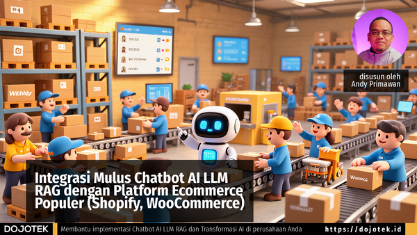 Integrasi Mulus Chatbot AI LLM RAG dengan Platform Ecommerce Populer (Shopify, WooCommerce)