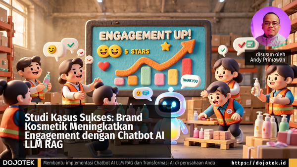 Studi Kasus Sukses: Brand Kosmetik Meningkatkan Engagement dengan Chatbot AI LLM RAG