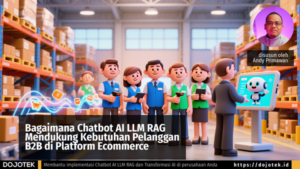 Bagaimana Chatbot AI LLM RAG Mendukung Kebutuhan Pelanggan B2B di Platform Ecommerce