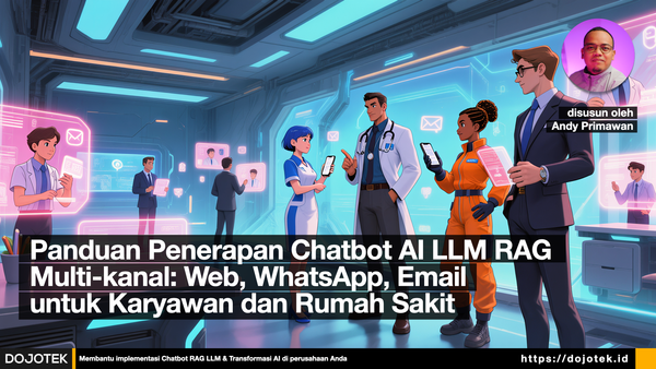 Panduan Penerapan Chatbot AI LLM RAG Multikanal: Web, WhatsApp, Email untuk Karyawan dan Rumah Sakit